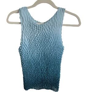 Blue Ombre Popcorn top